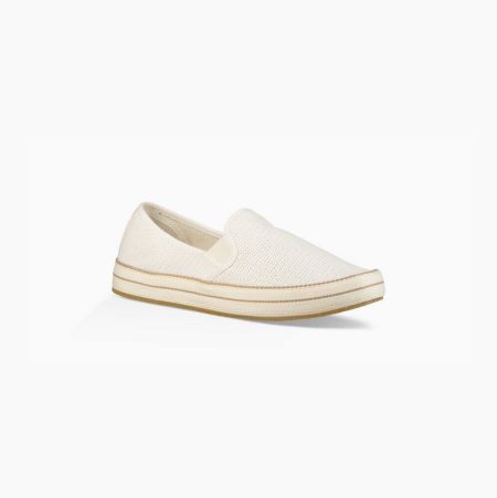 UGG Bren Slip-On Beige Sneakers for Women (JNCZ05784)